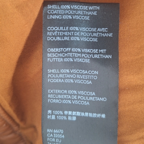 Free People Midnight Magic Faux Leather Cognac Brown Belted Women's Mini Skirt 8 - Picture 7 of 8